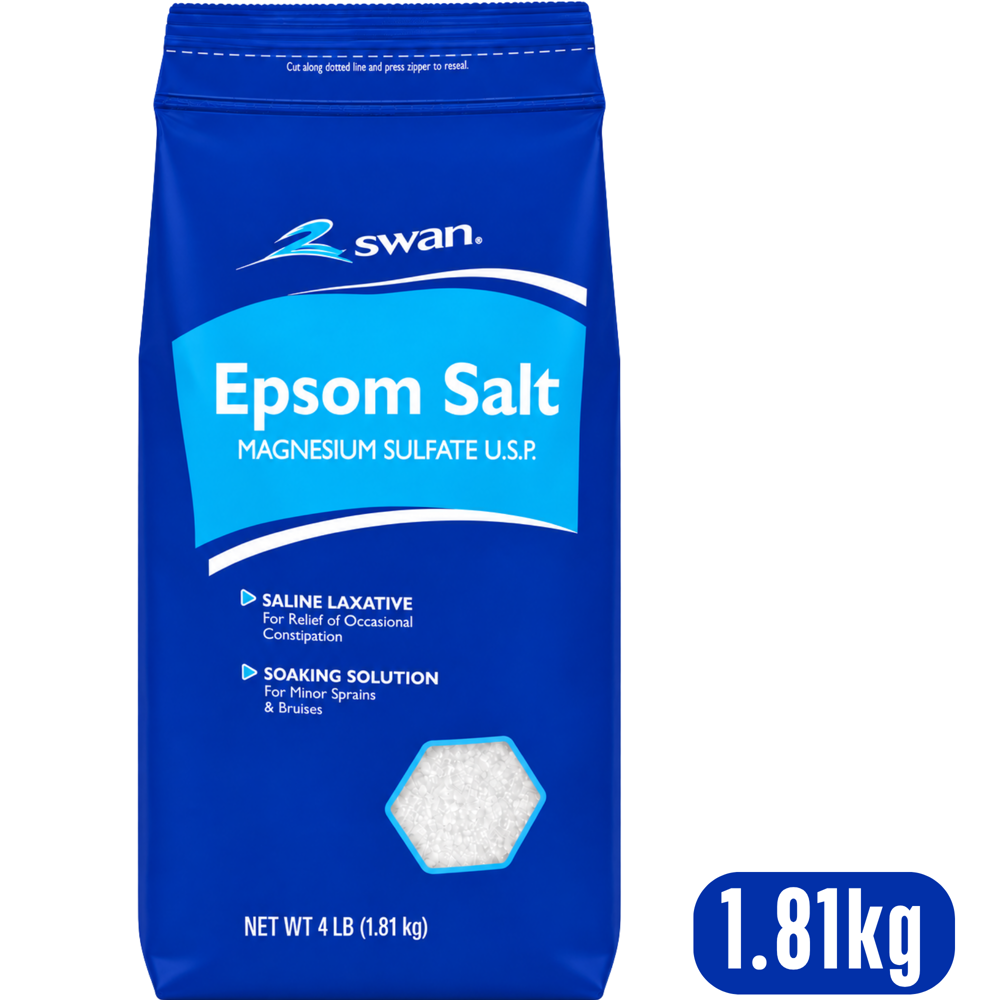 Swan Epsom Salt 4 Lb 1.81 kg