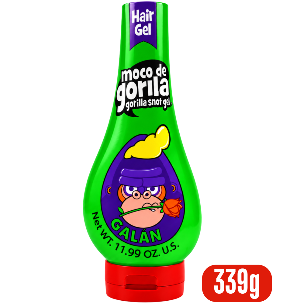 Moco De Gorila Styling Hair Gel 11.99 oz Green