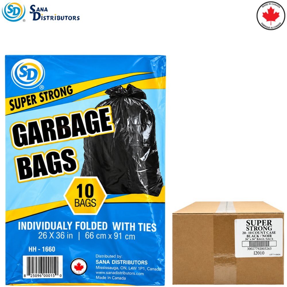 SD Garbage Bags 26" X 36" 10 pcs