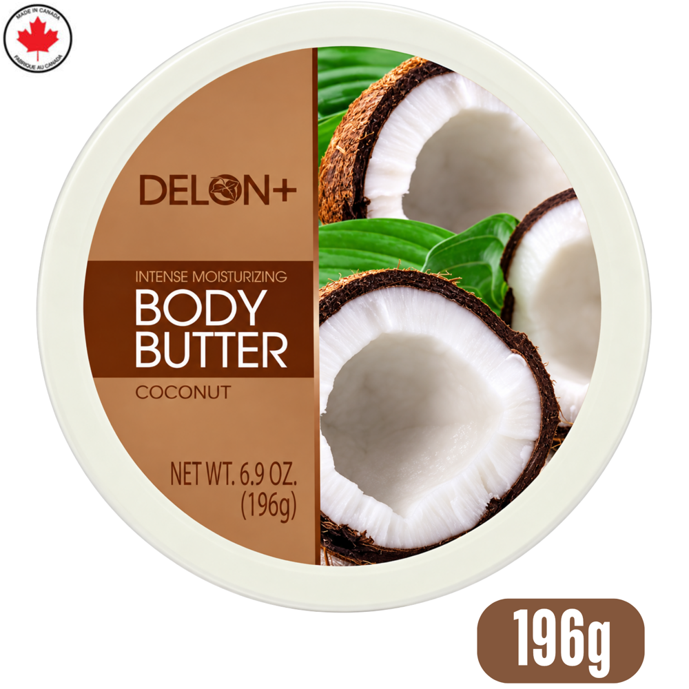 Delon Moisturizing Body Butter-coconut 196 g