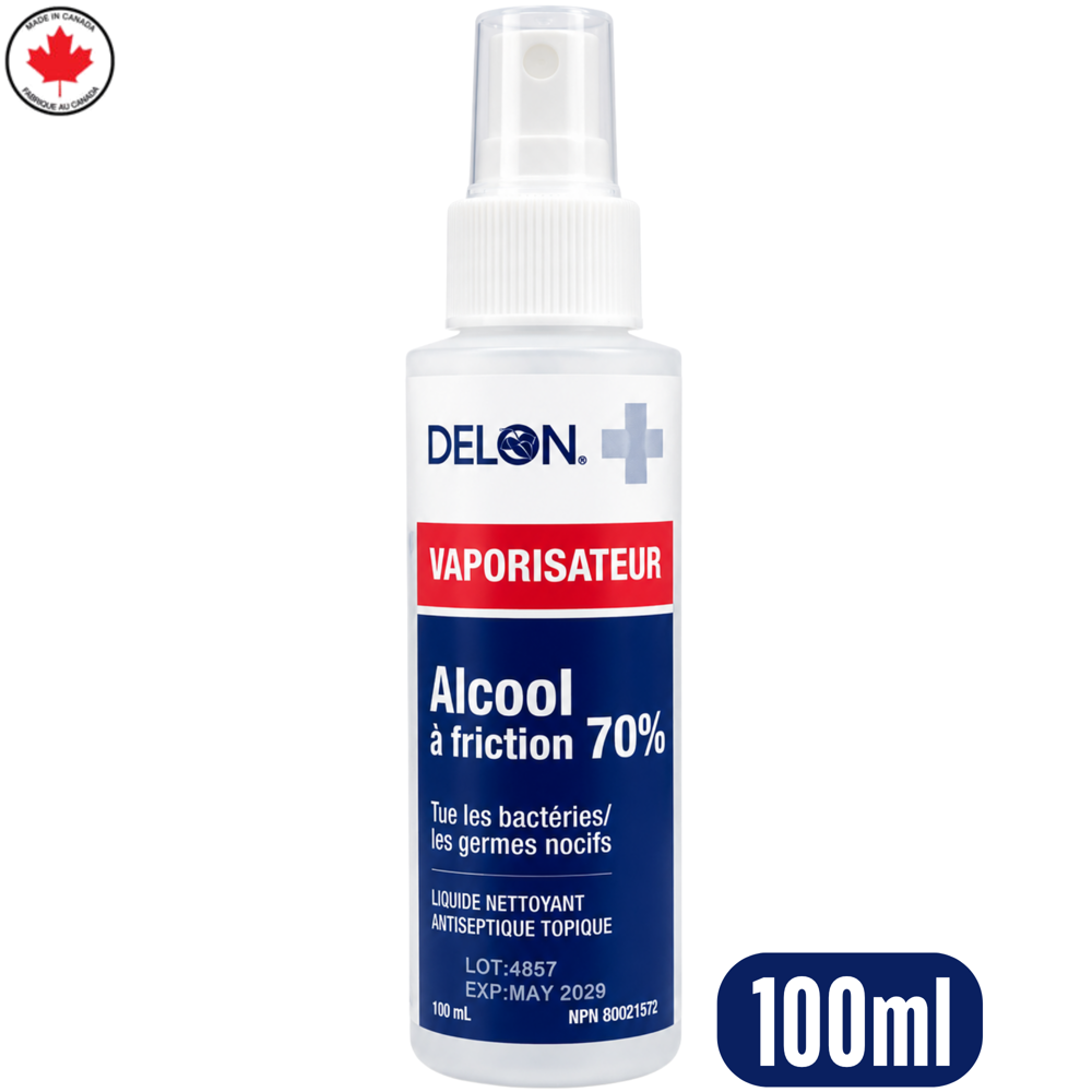 Delon Spray-on 70% Rubbing Alcohol 100 mL