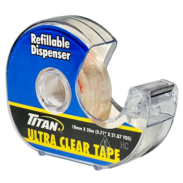 VLB Ultra Clear Tape in Dispenser 18MMX20M 24x