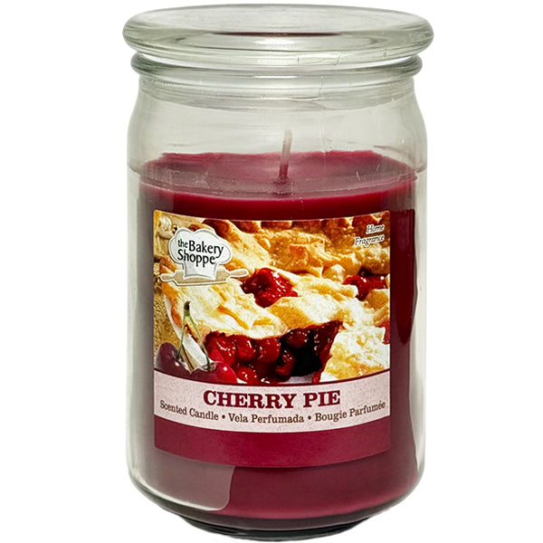 Bakery Shop Cherry Pie Jar Candle 15 oz