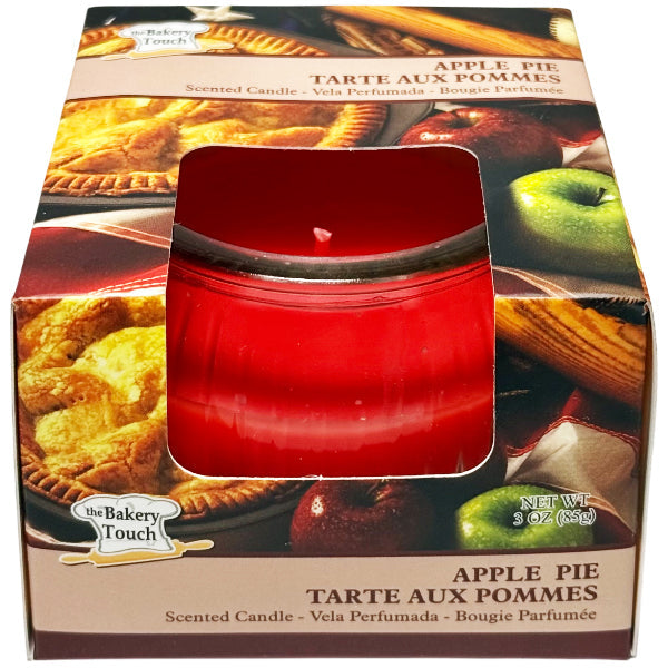 Bakery Shop Apple Pie Jar Candle 3 oz