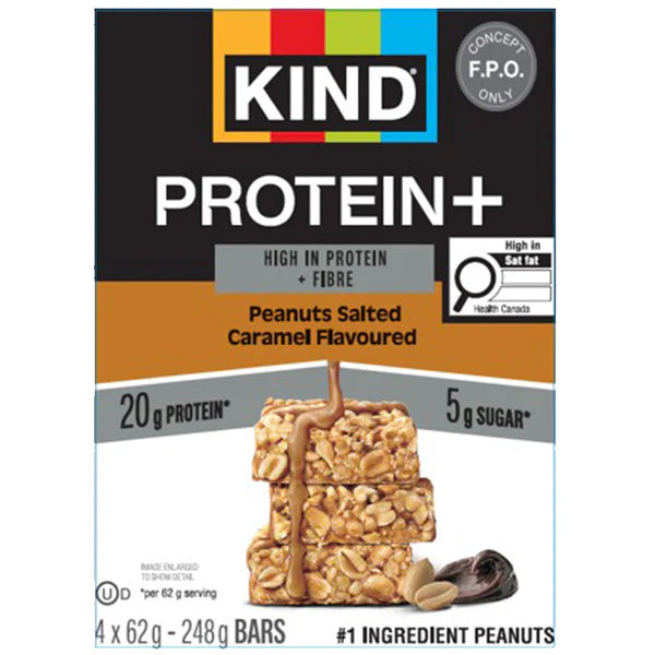 KIND Protein Peanuts Salted Caramel 12x62 g