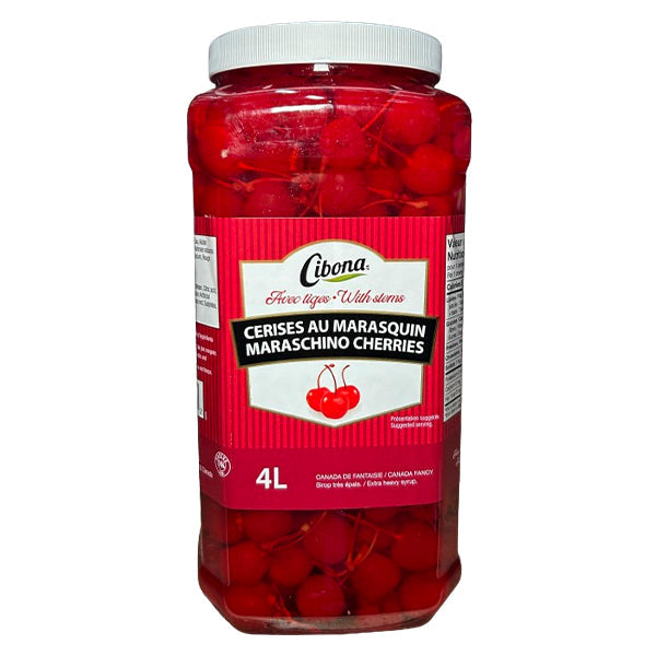 Cibona Red Maraschino Cherries 2x4 L