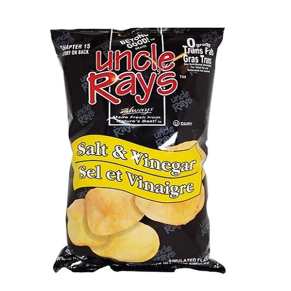 Uncle Rays Salt and Vinegar Chips 130 g