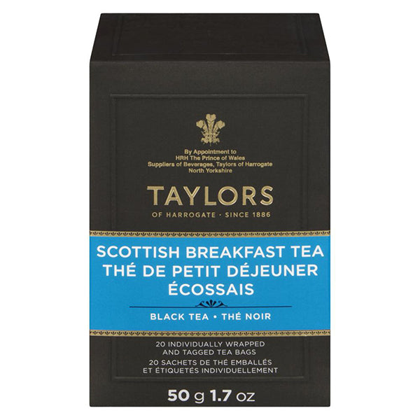 Taylors of Harrogate Scottish Breakfast Tea 50 g 20-Pack