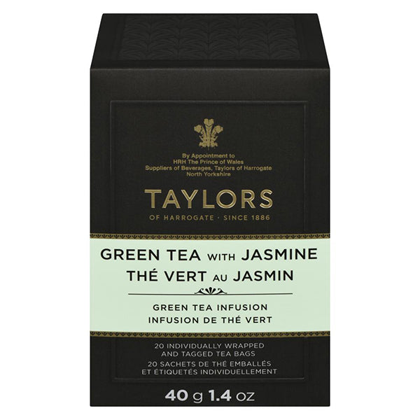 Taylors of Harrogate Green Tea with Jasmine 20-Pack 20-Pack
