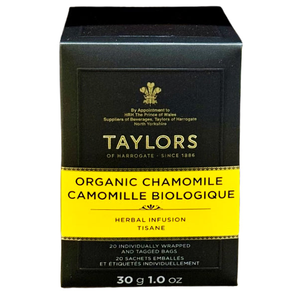 Taylors of Harrogate Organic Chamomile Tea 50 g 20-Pack