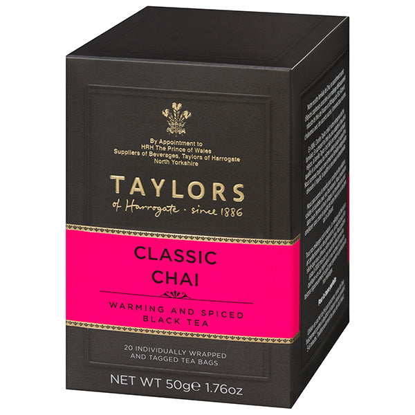 Taylors of Harrogate Classic Chai 20-Pack