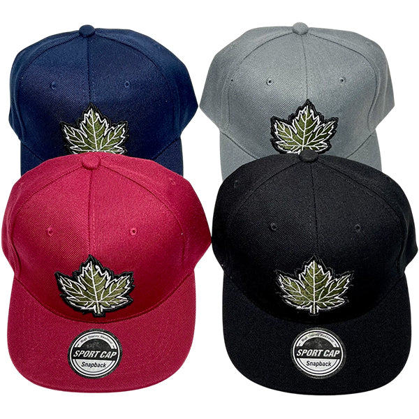 Ace Gear Canada P-cap Snapback Embroidered Mapleleaf