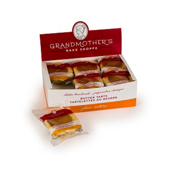 Grandmother's Butter Tarts Plain Large 6 ct