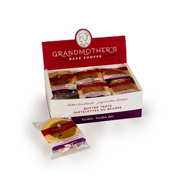 Grandmother's Butter Tarts Raisin Large 6 ct