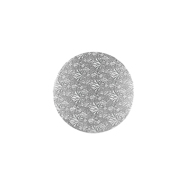 Enjay 10" Round X 1/4 Silver Cake Board 24 ct