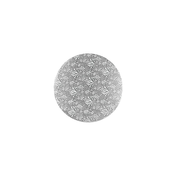 Enjay 7" Round Silver Cake Board 1/4 Thick 24 ct