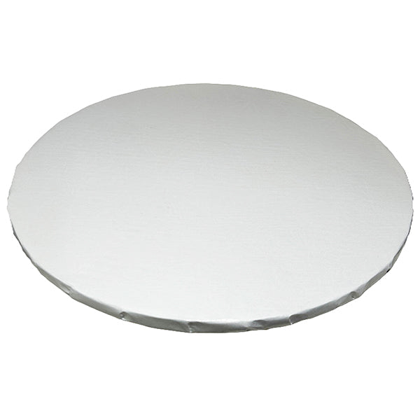 Enjay 14" Round X 1/2" White Drum Cake Board 12 ct