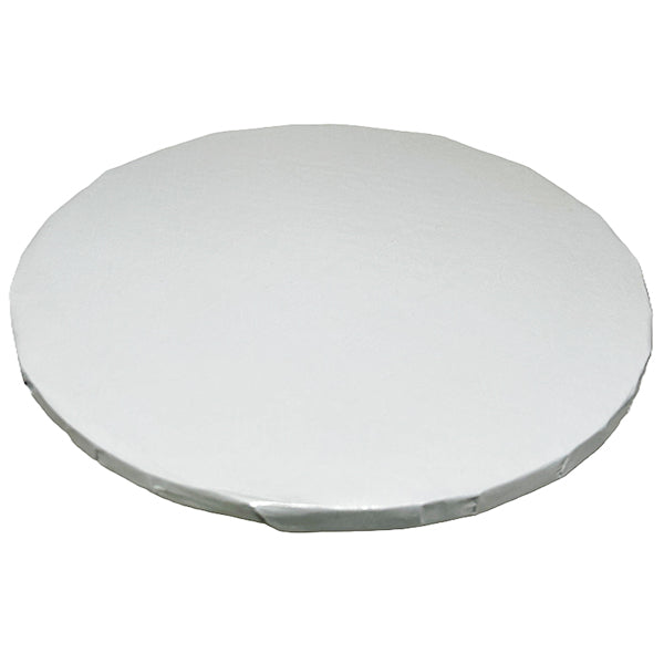 Enjay 8" Round X 1/2 White Cake Board 12 ct