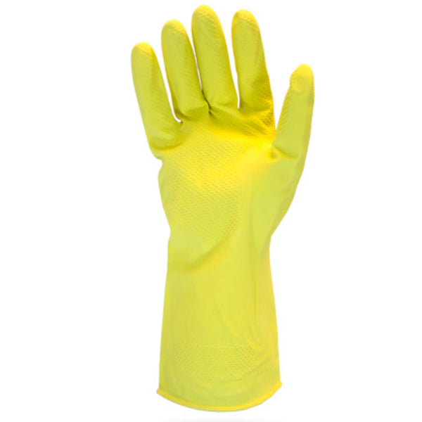 Safety Zone Yellow Latex Gloves M 1-Pack
