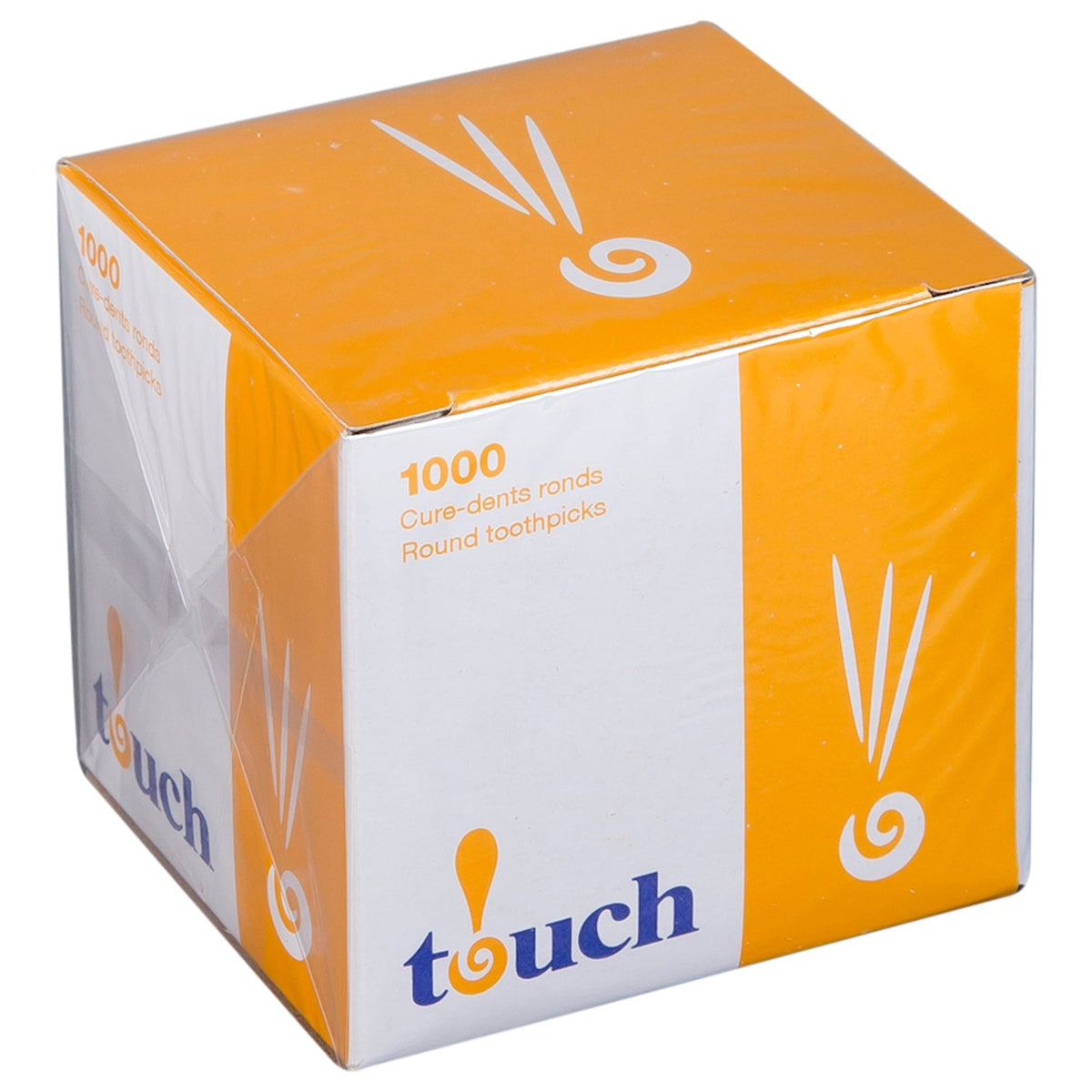 Touch Toothpicks Round Regular 1000-Pack