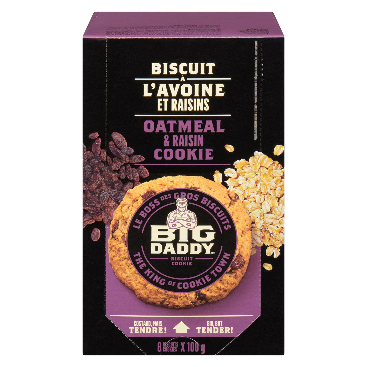 Big Daddy Oatmeal Raisin 100 g