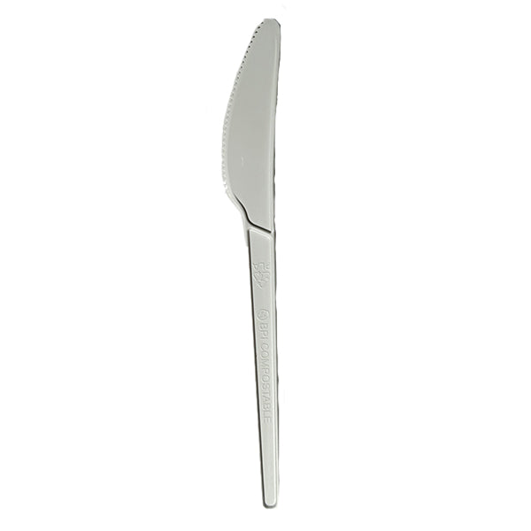 Maher Knife Heavy Weight White Compostable 1000 ct