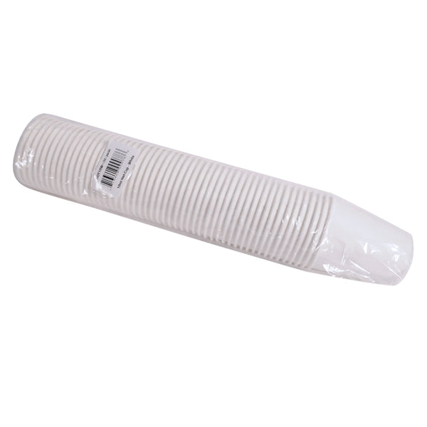 Maher Hot Paper Cup White 10 oz 50-Pack