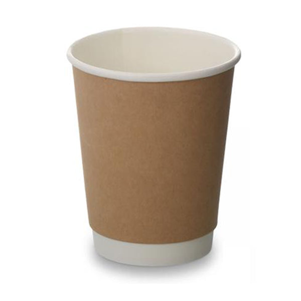 Maher Products 16 oz Brown Double Wall Cup 25-Pack