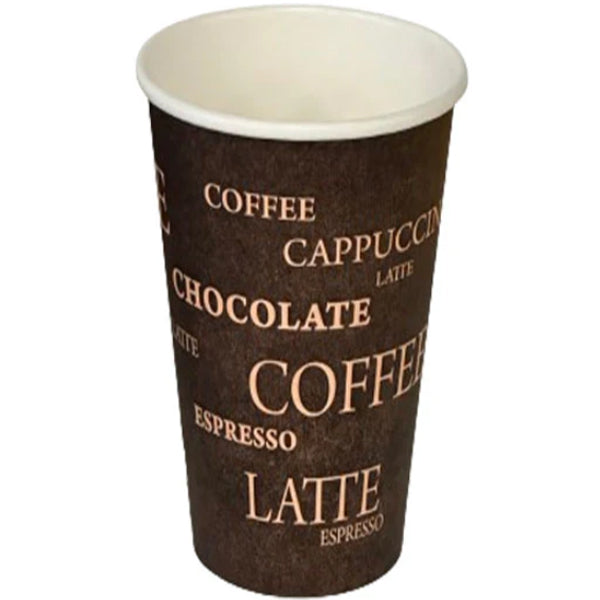 Maher Coffee House Hot Paper Cup 20 oz 25-Pack