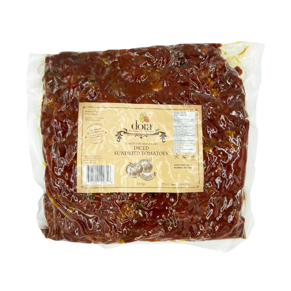 Dora Real Gourmet Diced Sun Dried Tomatoes 1000 g