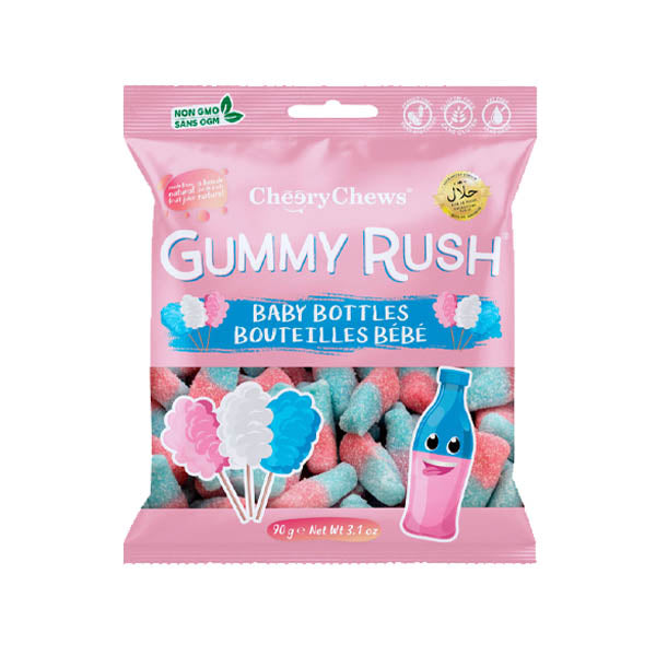 Cheery Chews Baby Bottles Cotton Candy 90 g