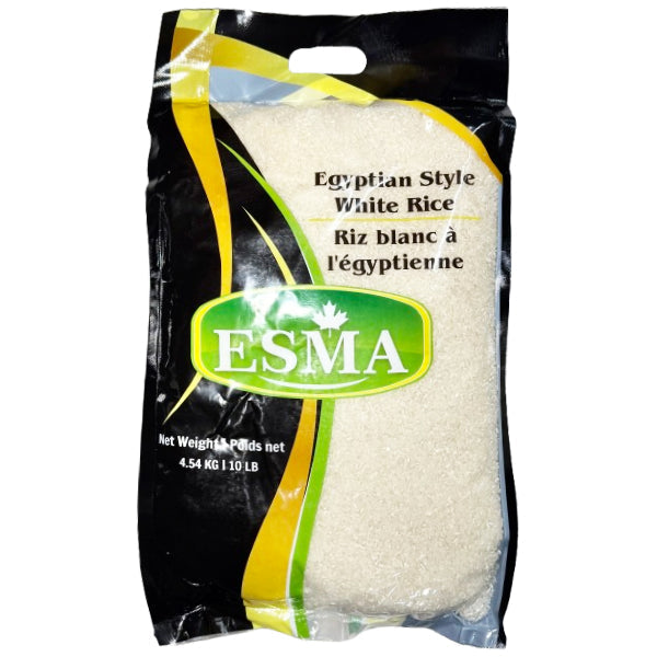 ESMA Egyptian Style White Rice 10LBS
