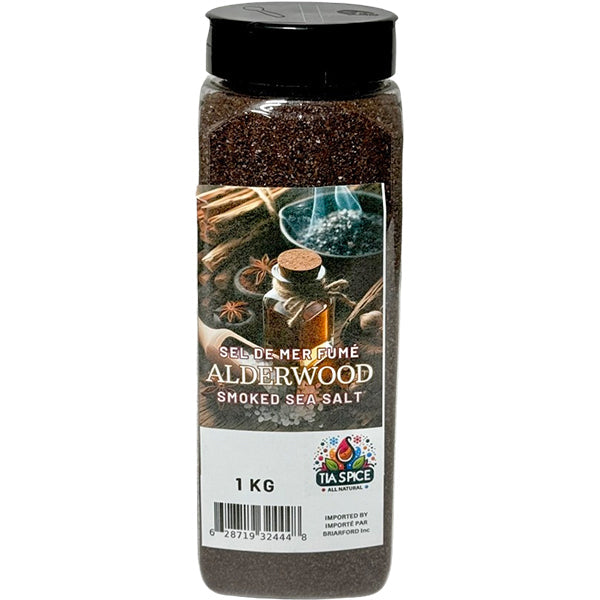 TIA Alderwood Smoked Sea Salt 1 kg