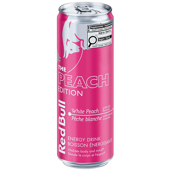 Red Bull White Peach 4x250 mL