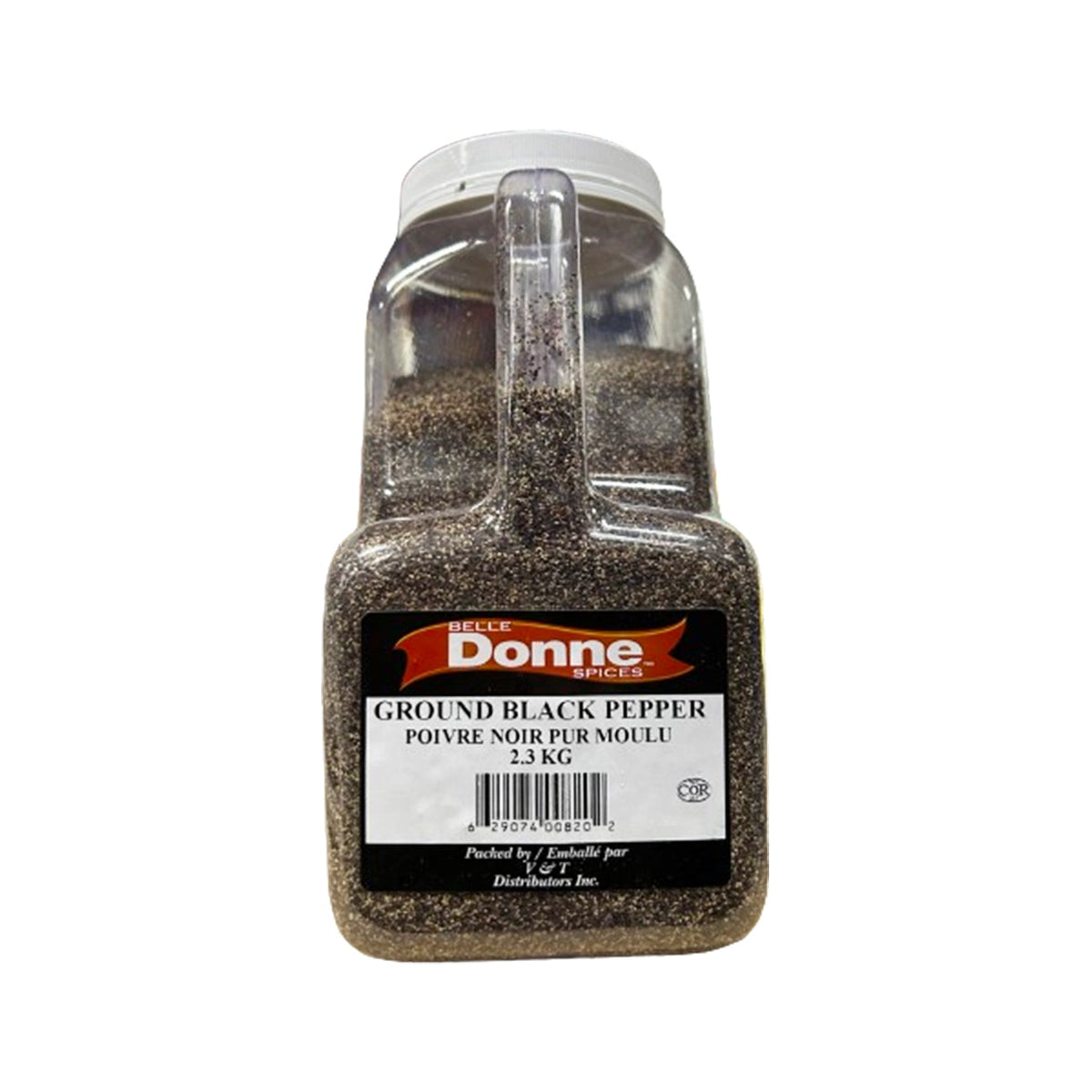 Belle Donne Ground Black Pepper 2.3 kg