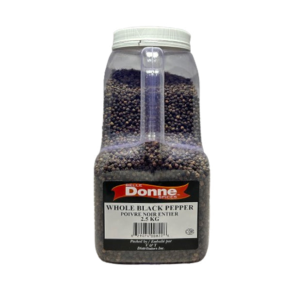 Belle Donne Black Pepper Whole 2.3 kg