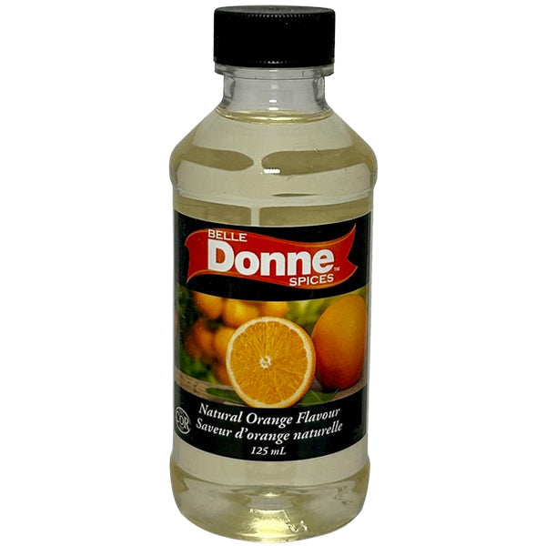 Belle Donne Natural Orange Flavour 125 mL