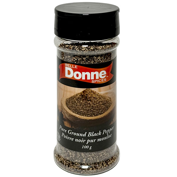 Belle Donne Black Pepper Ground 100 g