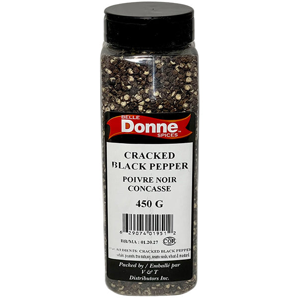 Belle Donne Cracked Black Pepper 450 g