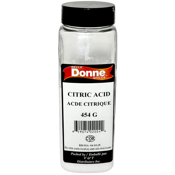 Belle Donne Citric Acid 454 g