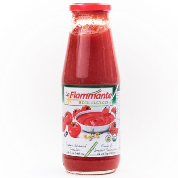 La Fiammante Organic Strained Tomatoes 680 mL
