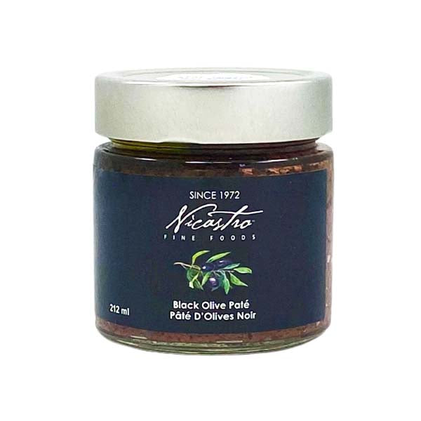 Nicastro Black Olive Paste 212 mL