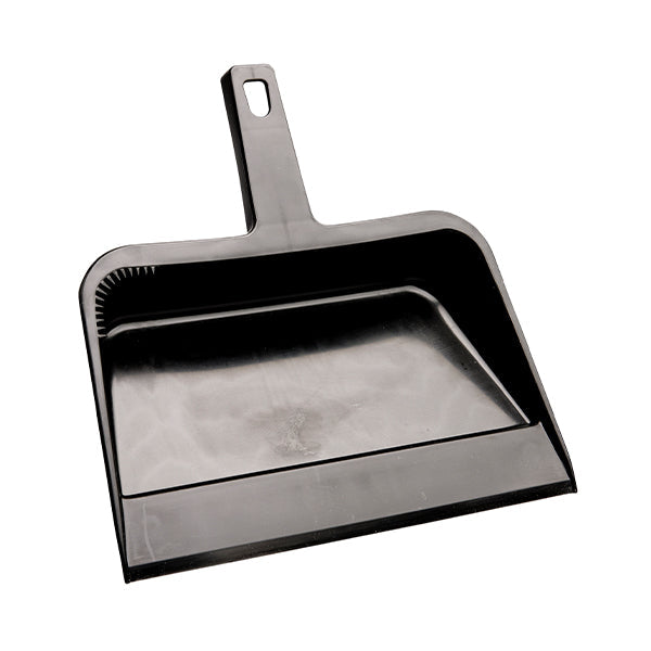 M2 Plastic Dus Pan Black 12ins
