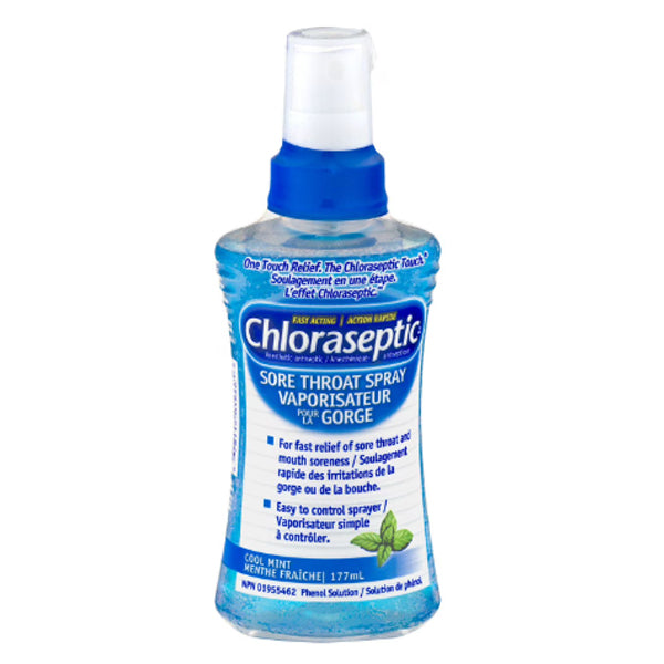 Chloraseptic Cool Mint Throat Spray 177 mL