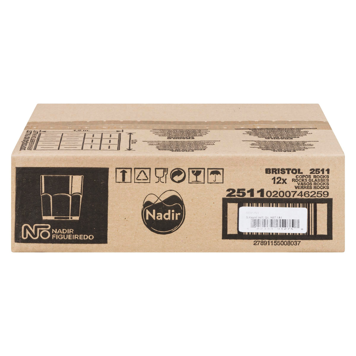 SKI Nadir 10 3/4 oz Glass 12 ct