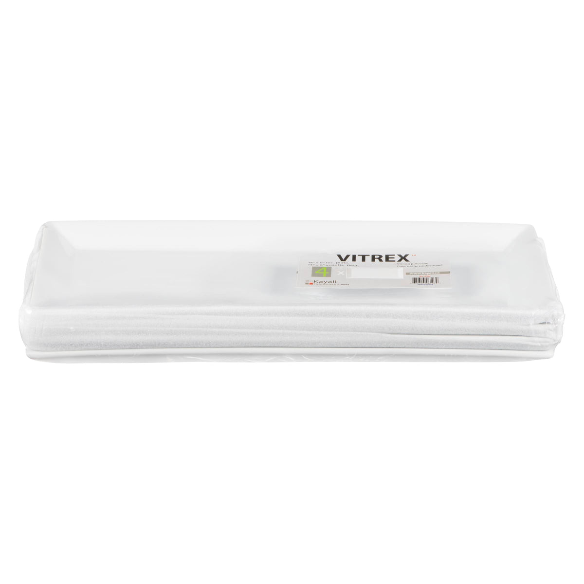 Vitrex Rectangular Plate 4x16IN 4 ct