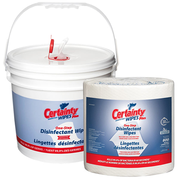Certainty Disinfecting Wipes Canister 800-Pack