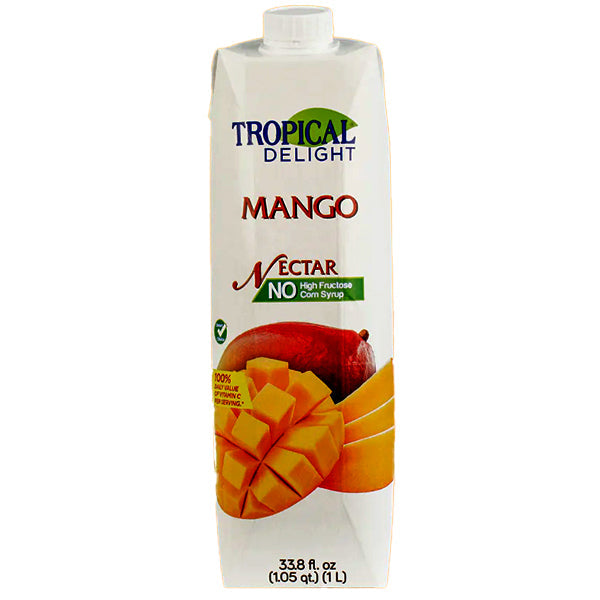 Tropical Delight Td Tetra Mango Nectar 1 L