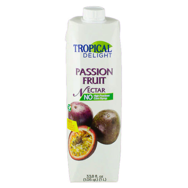 Tropical Delight Td Tetra Passion Fruit Nectar 1 L