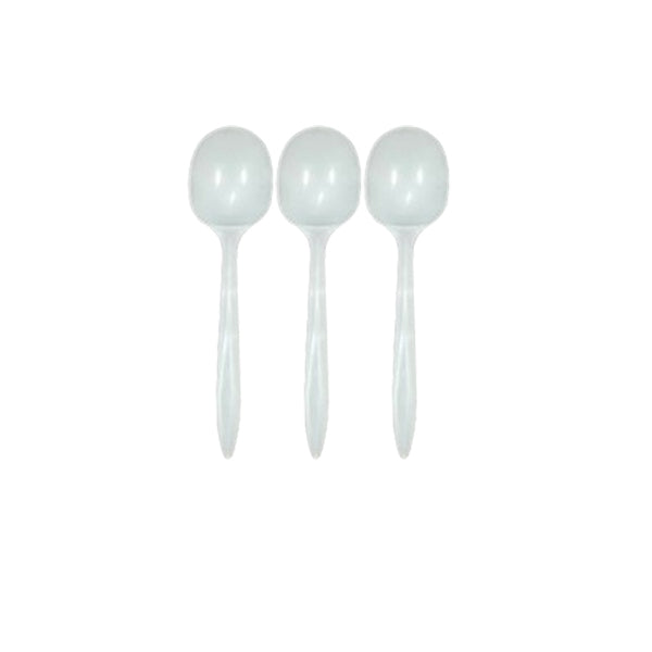 Topaz Soup Spoon Light Medium White 1000 ct